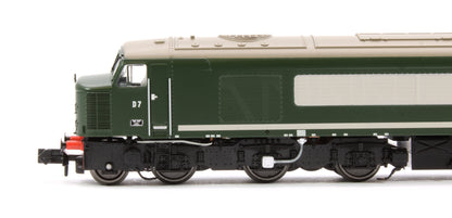 Class 44 D7 "Ingleborough" Plain BR Green Diesel Locomotive (DCC Sound)
