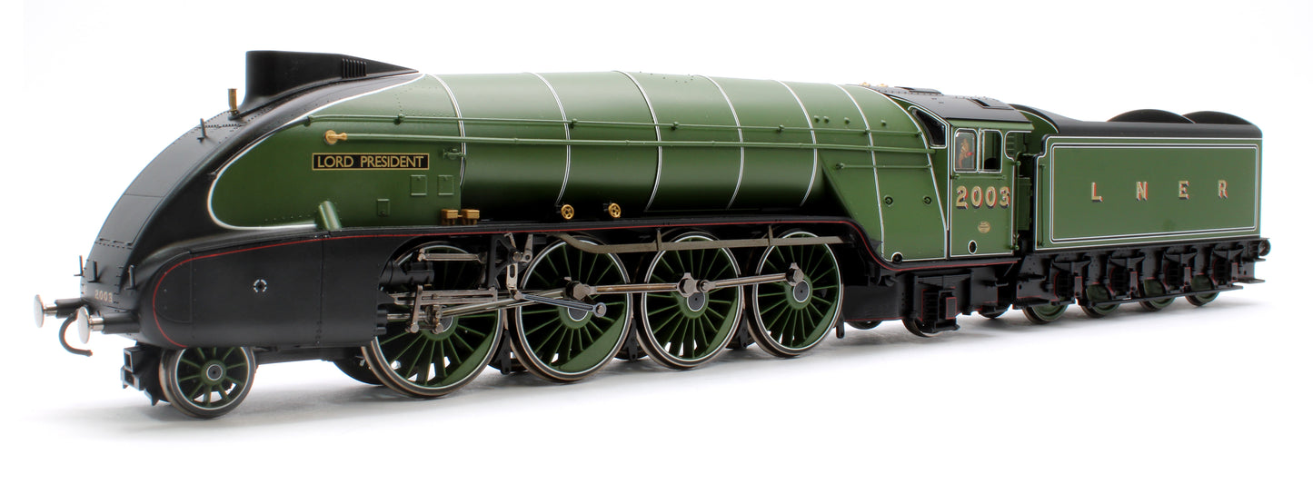 Pre-Owned R3985 Class P2 2-8-2 2003 ‘Lord President’ LNER Green Steam Locomotive