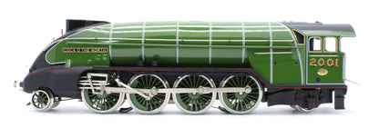 E/36-B1-CN P2 Class Streamlined "Cock O The North" 2-8-2 LNER Lined Apple Green No. 2001 Steam Locomotive