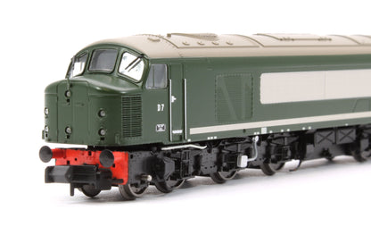 Class 44 D7 "Ingleborough" Plain BR Green Diesel Locomotive (DCC Sound)
