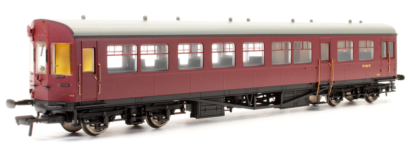 39-579 Pre-Owned BR Auto Trailer Unlined Maroon Coach No.W236W