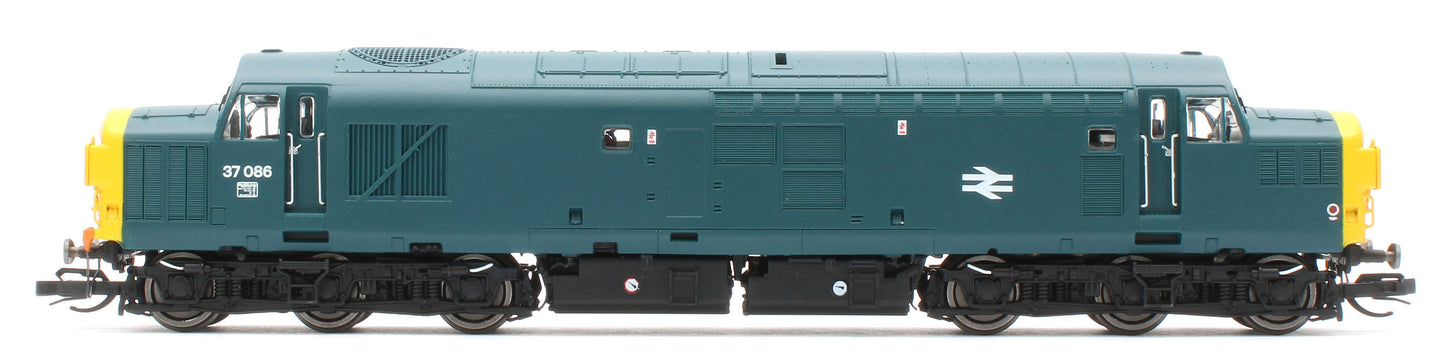 TT3057M Class 37 BR Blue No.37086 Diesel Locomotive