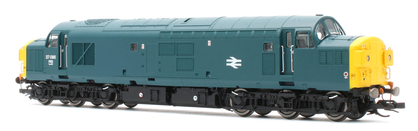 TT3057M Class 37 BR Blue No.37086 Diesel Locomotive