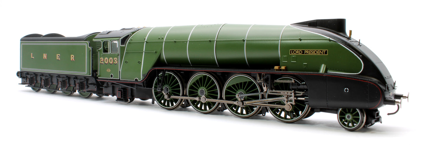 Pre-Owned R3985 Class P2 2-8-2 2003 ‘Lord President’ LNER Green Steam Locomotive