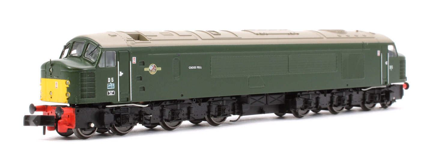 Pre-Owned Class 44 D5 "Cross Fell" BR Green With Small Yellow Panel Diesel Locomotive (DCC Sound)