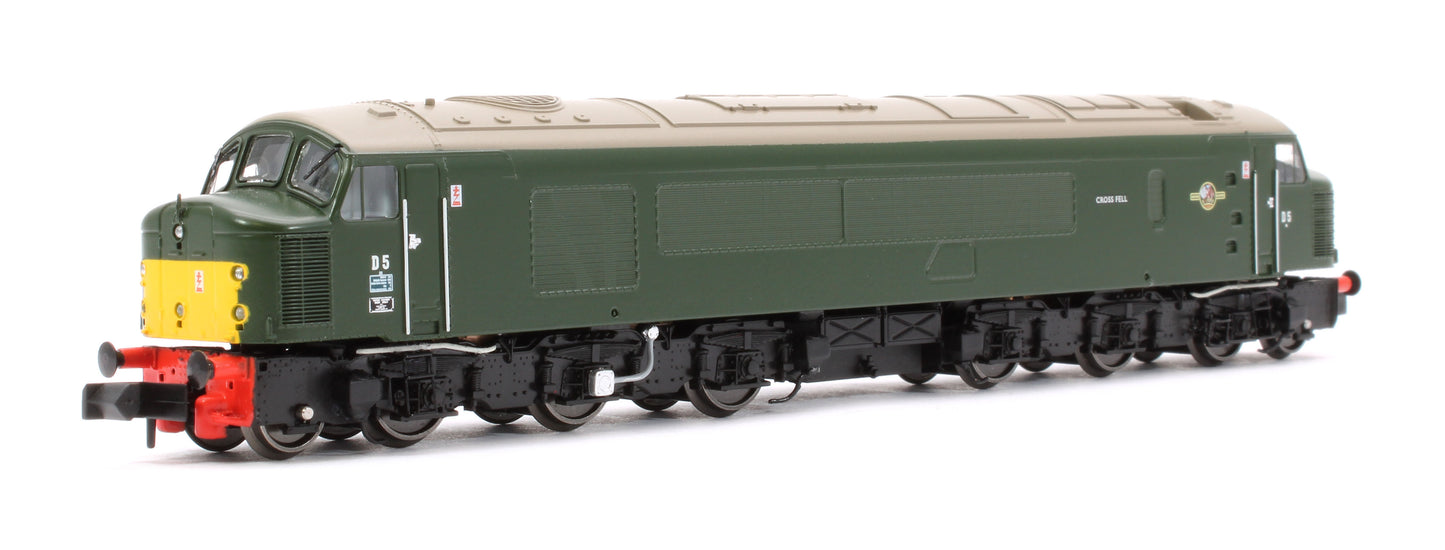 Class 44 D5 "Cross Fell" BR Green With Small Yellow Panel Diesel Locomotive (DCC Sound)