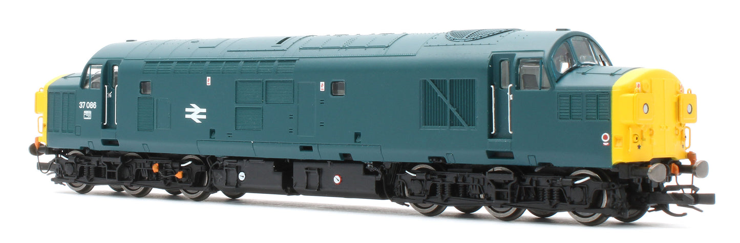 TT3057M Class 37 BR Blue No.37086 Diesel Locomotive