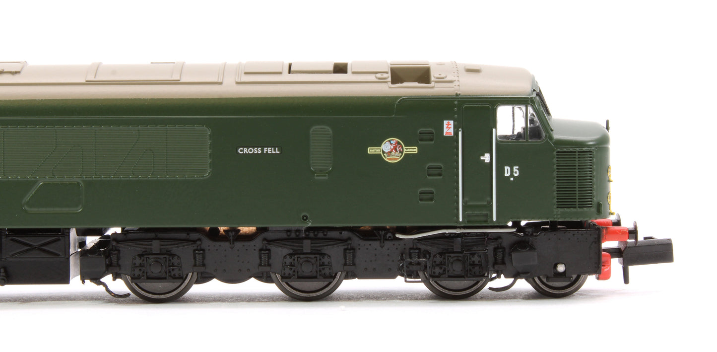 Pre-Owned Class 44 D5 "Cross Fell" BR Green With Small Yellow Panel Diesel Locomotive (DCC Sound)