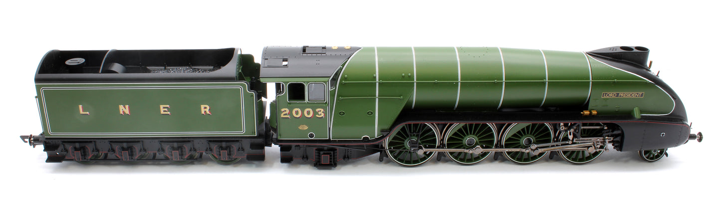 Pre-Owned Class P2 2-8-2 2003 ‘Lord President’ LNER Green Steam Locomotive - DCC Sound