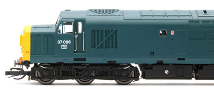 TT3057M Class 37 BR Blue No.37086 Diesel Locomotive