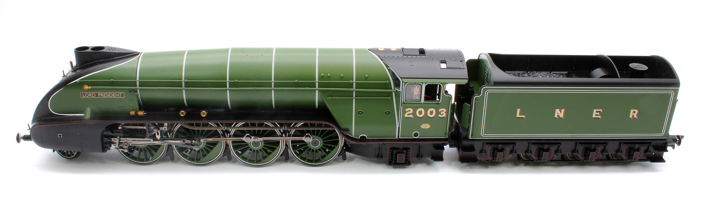 Pre-Owned R3985 Class P2 2-8-2 2003 ‘Lord President’ LNER Green Steam Locomotive