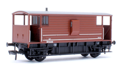 LMS 20T Brake Van BR Bauxite (Early) No. B950118