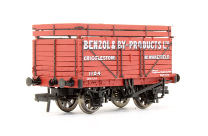 Pre-Owned 7 Plank Wagon With Coke Rail 'Benzol & By Products Ltd'