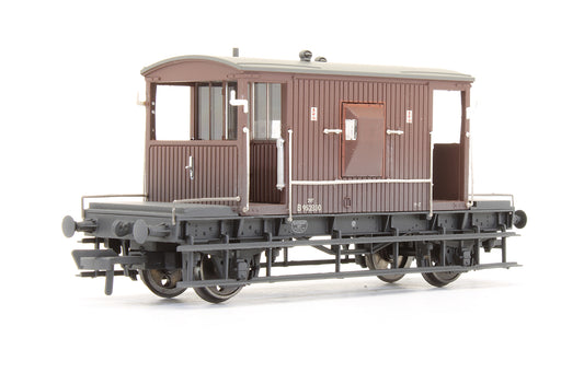 Pre-Owned 20 Ton Brake Van BR Bauxite 'B952830' - Weathered