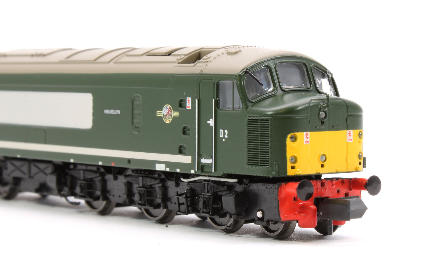 Class 44 D2 "Helvellyn" BR Green With Small Yellow Panel Diesel Locomotive (DCC Sound)