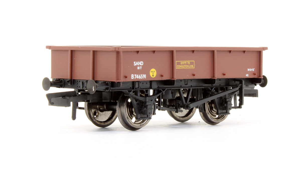 Pre-Owned 13T Steel Tippler Wagon BR Bauxite 'B746591'