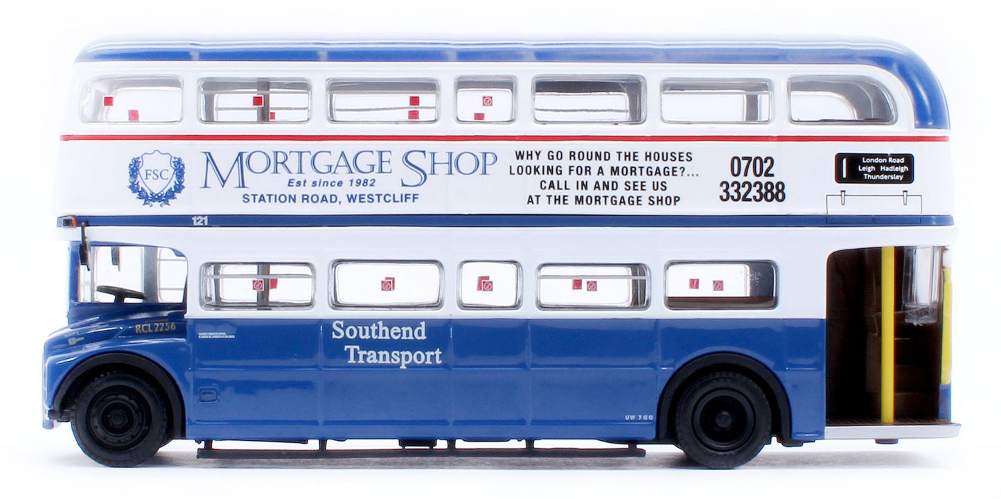 AEC Routemaster RCL2256 Southend Transport 121, Service 1