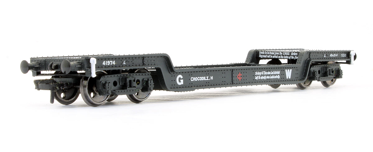Pre-Owned 33-900E Bogie Well Wagon GWR Dark Grey