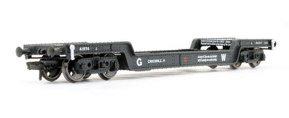 Pre-Owned 33-900E Bogie Well Wagon GWR Dark Grey
