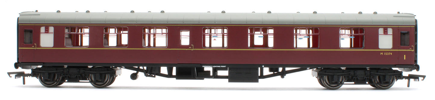 R40511 Mark 1 CK Composite Corridor BR Maroon M15374