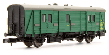 Pre-Owned Maunsell Coach BR Brake Van SR Green 766