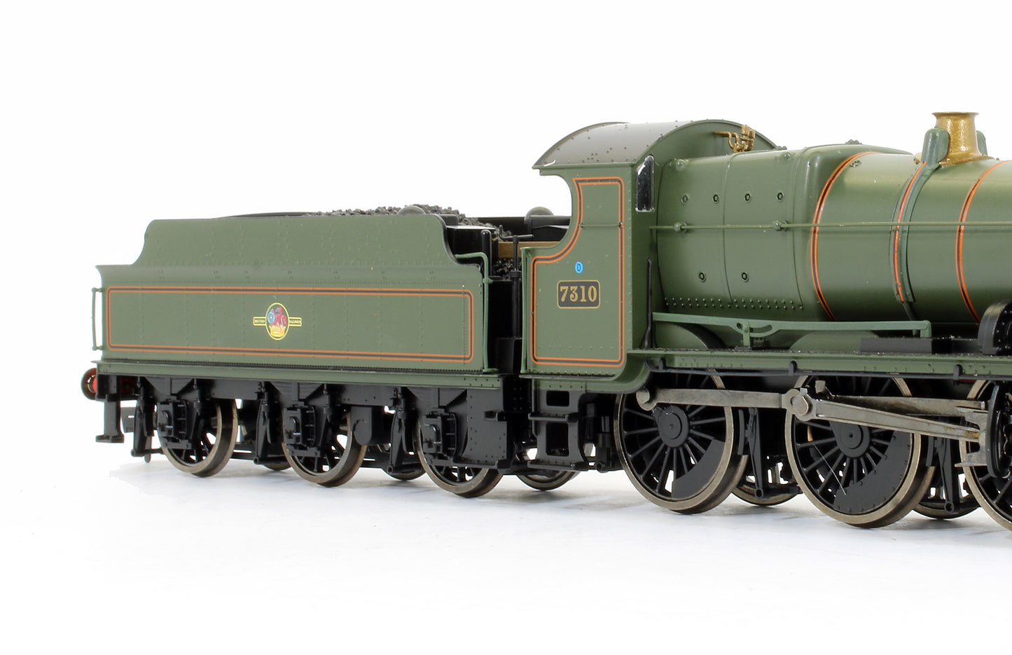 Pre-Owned 2-6-0 Mogul 7310 BR Lined Green Late Crest Steam Locomotive