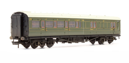 Pre-Owned SR Maunsell 4 Compartment Brake 3rd Class Coach '3219' - Custom Weathered