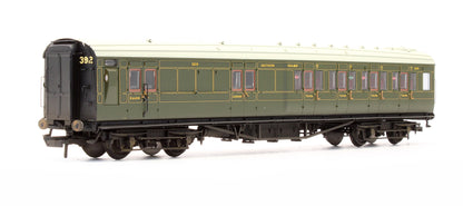 Pre-Owned SR Maunsell 4 Compartment Brake 3rd Class Coach '3219' - Custom Weathered
