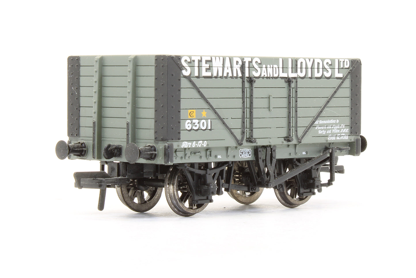 Pre-Owned 8 Plank Wagon 'Stewarts & Lloyds Ltd' No.6301