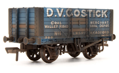 Pre-Owned 7 Plank Fixed End Wagon 'D.V. Gostick' No1 - Custom Weathered