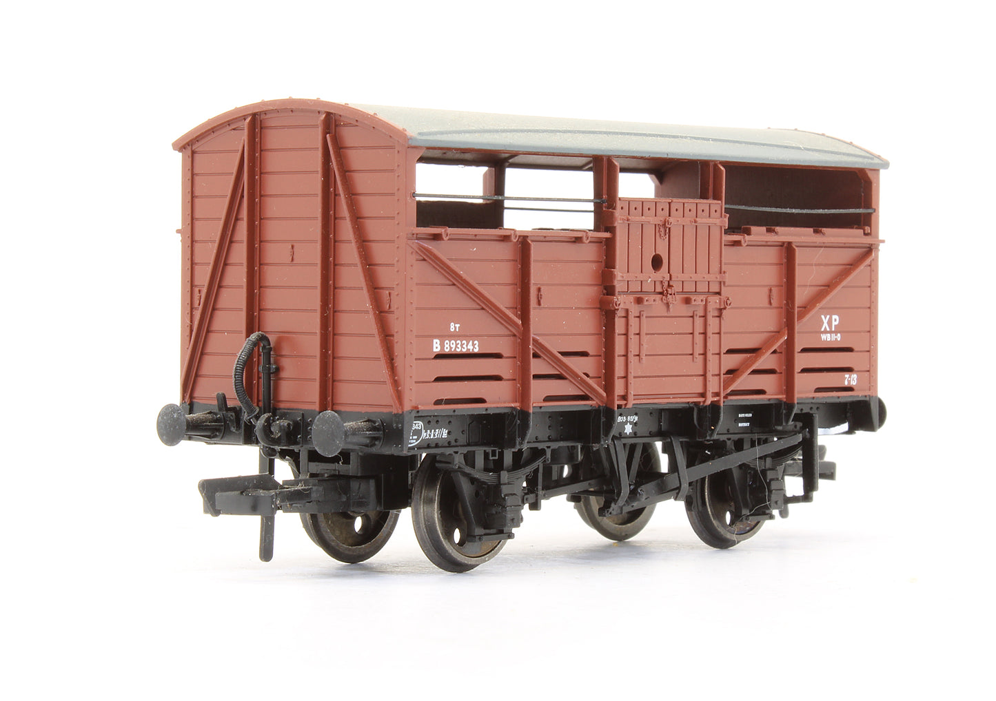 Pre-Owned 8 Ton Cattle Wagon BR Bauxite 'B 893343'
