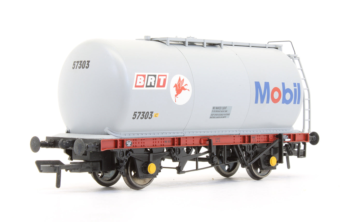 Pre-Owned 37-583A TTA Tank Wagon 'Mobil' Grey '57303'