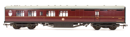 Pre-Owned Thompson BSK Coach Brake Second Corridor BR Maroon No.E1918E