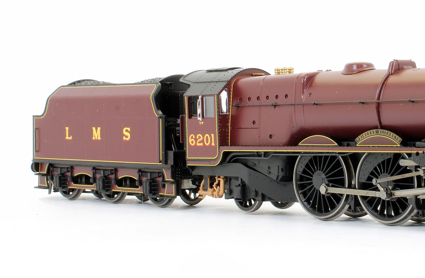 Pre-Owned Princess Royal Class Princess Elizabeth No.6201 LMS Steam Locomotive (DCC Fitted)