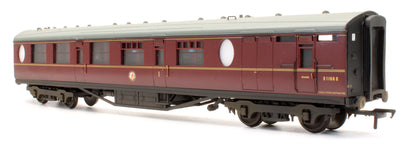 Pre-Owned Thompson BCK Brake Composite Corridor Coach BR Maroon 'E1188E'