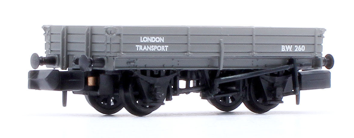 3 Plank Wagon 'London Transport' Grey No.B.W.260