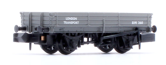 3 Plank Wagon 'London Transport' Grey No.B.W.260