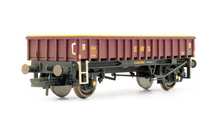 Pre-Owned Set Of 3 - 2 Axle Box Open Wagons Coalfish (MHA) - Weathered