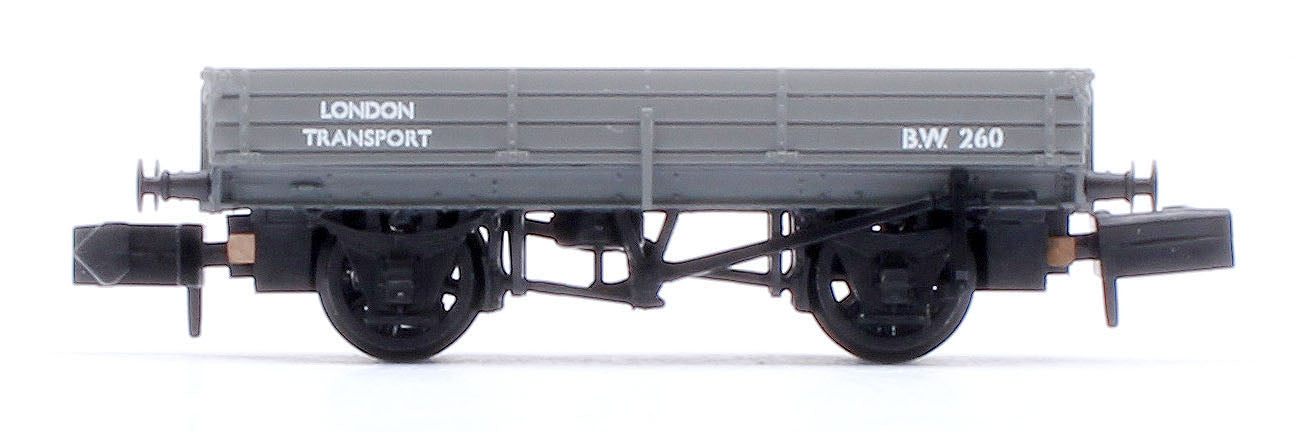 3 Plank Wagon 'London Transport' Grey No.B.W.260