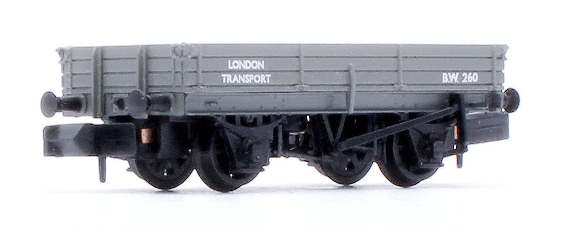 3 Plank Wagon 'London Transport' Grey No.B.W.260
