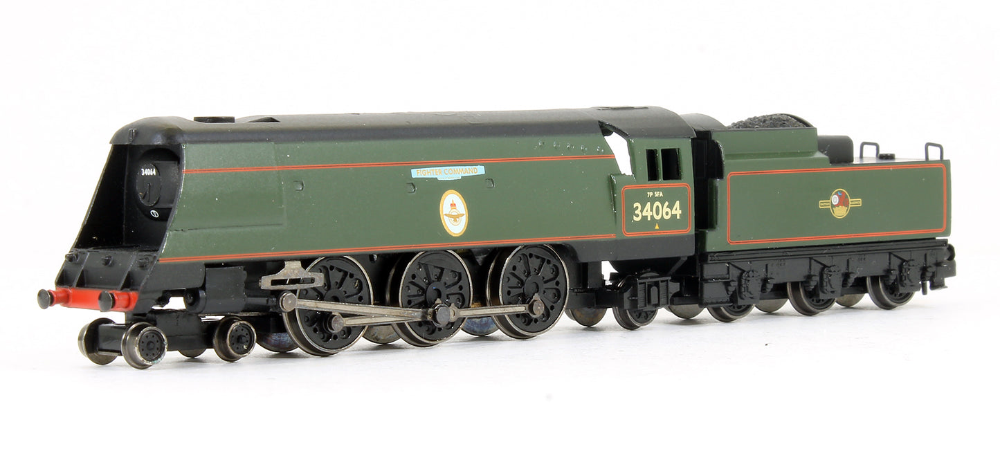 Pre-Owned Battle Of Britain 34064 'Fighter Command' BR Green Late Crest Steam Locomotive
