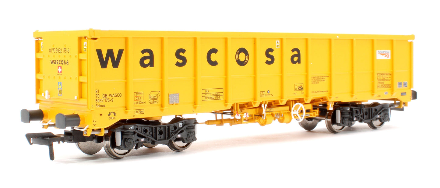 Pre-Owned JNA Box Wagon Wascosa/Network Rail Yellow No. 8170 5932 175-9