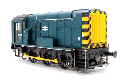 Class 08 08538 BR Blue Wasp Stripes Diesel Shunter Locomotive