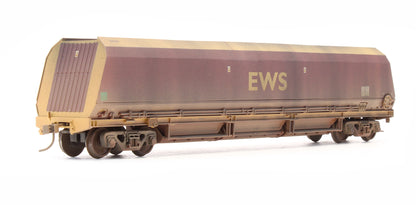 37-854C Pre-Owned HTA Hopper Wagon EWS - Custom Weathered