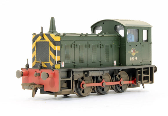 Pre-Owned Class 04 'D2228' BR Green Diesel Shunter Locomotive (Weathered)