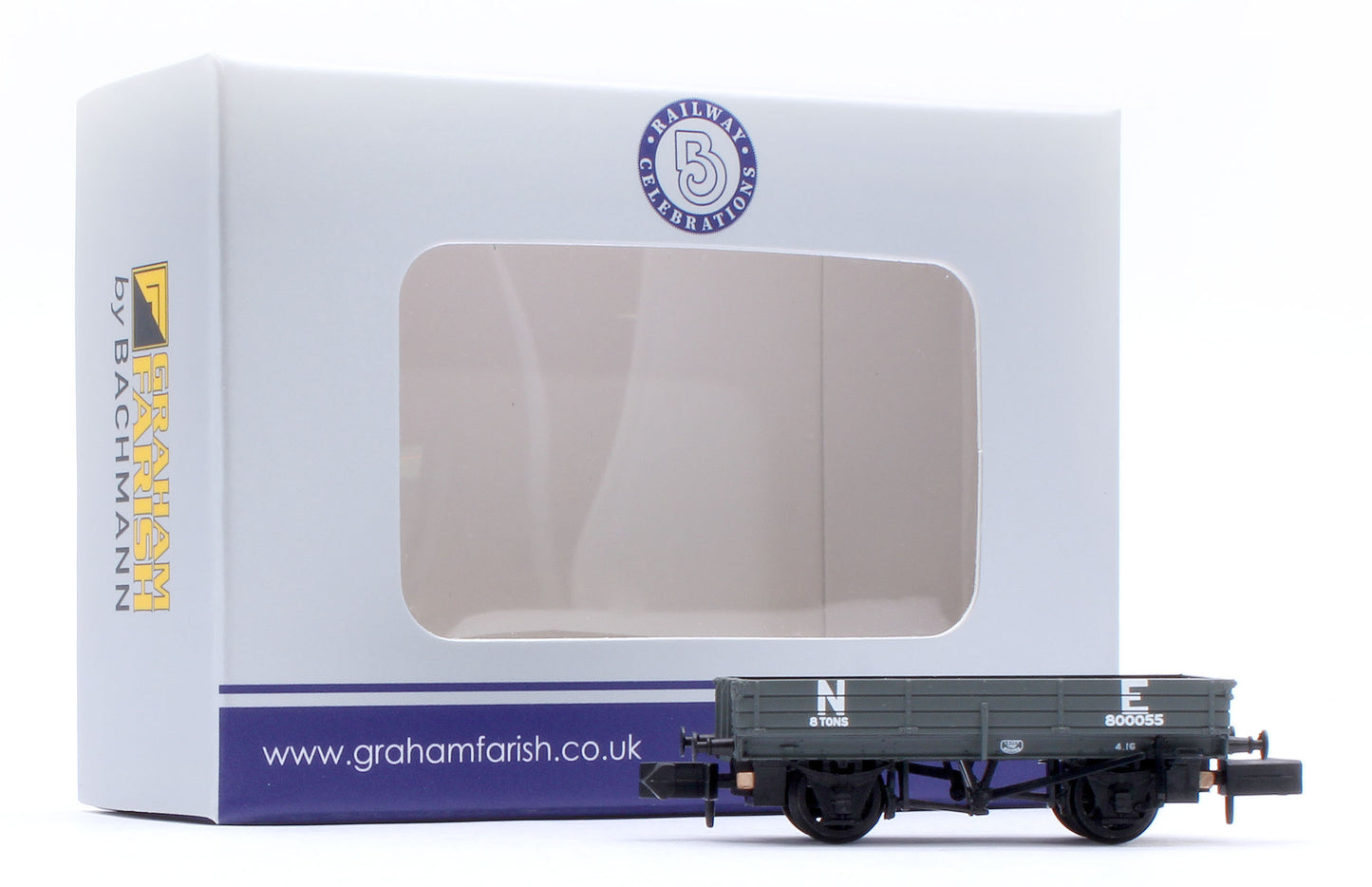 3 Plank Wagon LNER Grey No.800055