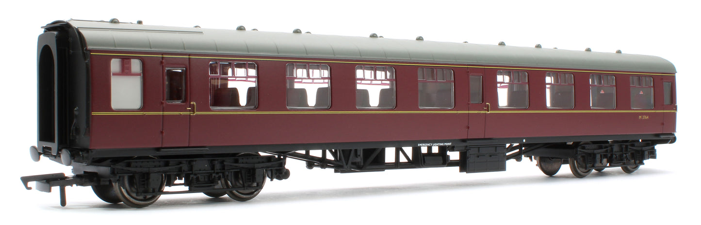 R40519 Mark 1 TSO Second Open BR Maroon M3764