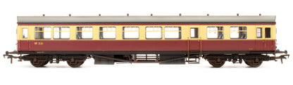 39-575 Pre-Owned BR Auto Trailer Crimson & Cream W231 - Custom Weathered