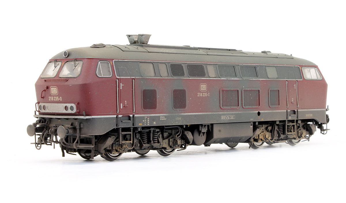 Pre-Owned DB BR 218 235-0 Diesel Locomotive - DCC Sound - Custom Weathered