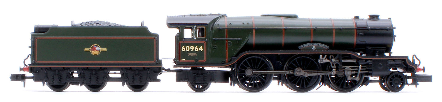 LNER V2 60964 'Durham Light Infantry' BR Lined Green (Late Crest) Steam Locomotive - DCC Sound